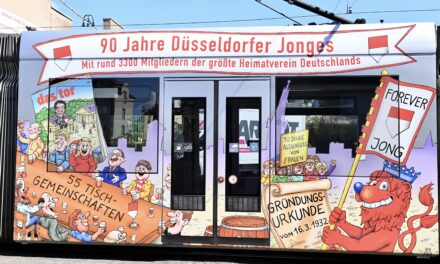 Jacques Tilly gestaltet Bahn zum 90. Jubiläum der Düsseldorfer Jonges