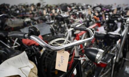 Fahrradversteigerung im städtischen Fundbüro am 16. August