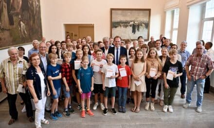 Ehrung für Sportabzeichen-Jubilare im Rathaus