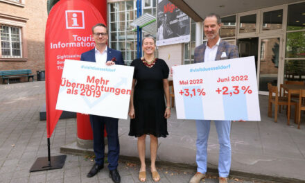 Tourismus in Düsseldorf nähert sich Vor-Krisen-Niveau