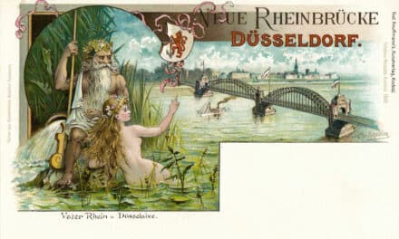 Vater Rhein und Düsselnixe