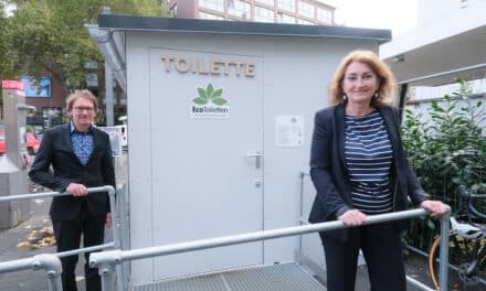 Das ist die neue Ecotoilette am Stresemannplatz