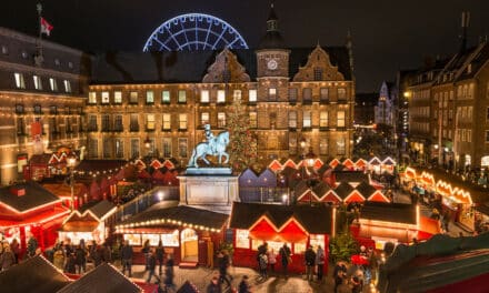 Aufbau  der Weihnachtsmärkte in der Innenstadt beginnt