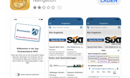 Ehrenamtskarte NRW ab sofort in neuer App verfügbar
