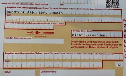 Weitergabe von Daten an den Beitragsservice von ARD, ZDF und Deutschlandradio