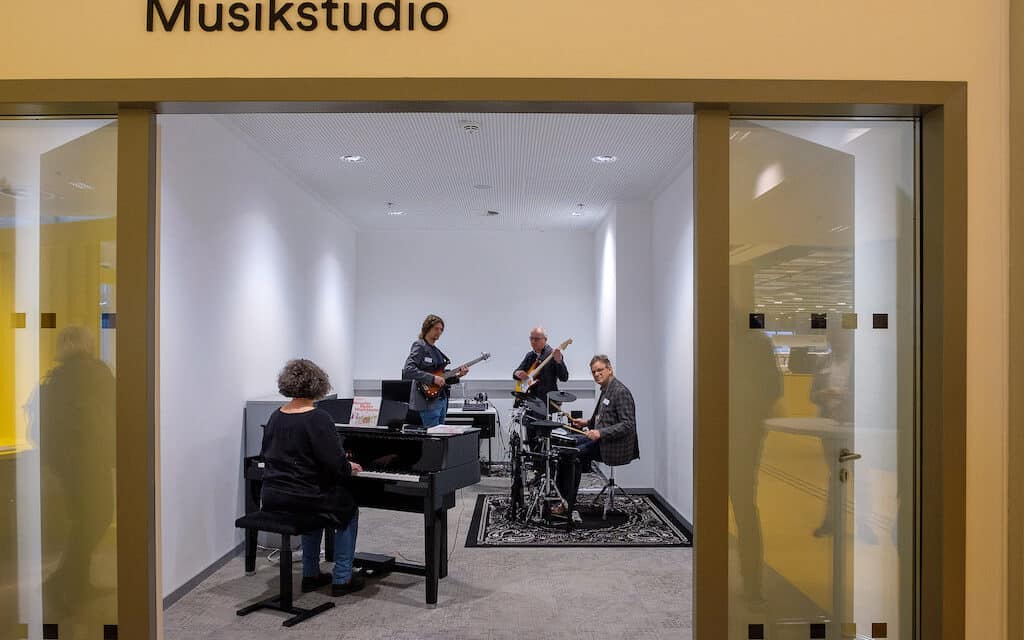 Neue Ausstattung für das Musikstudio der Zentralbibliothek