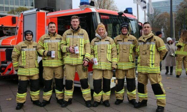 Feuerwehr sammelt über 10.000 Euro für den guten Zweck
