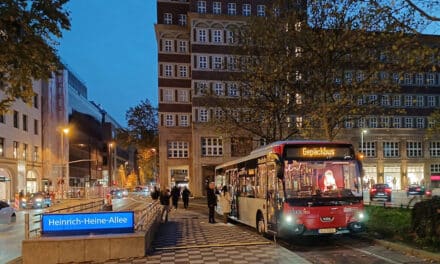 Kostenloser Gepäckbus für unbeschwertes Bummeln an den Adventssamstagen