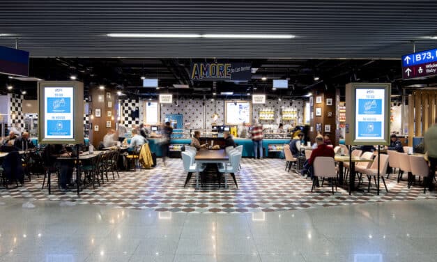 Autogrill eröffnet neues Restaurant AMORE und  Self-Check-Out-Konzept „Grab & Fly“ am Flughafen Düsseldorf
