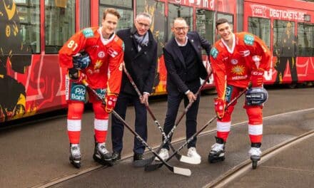 Neu gestaltete DEG-Bahn geht an den Start