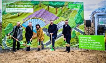 Stadtwerke bauen einen neuen Trinkwasserspeicher