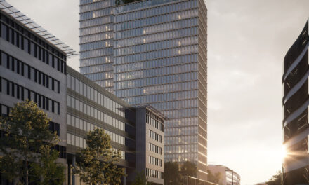 Technischen Verwaltungsgebäudes der Landeshauptstadt Düsseldorf — Siegesentwurf wird umgesetzt