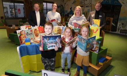 Ukrainische Kinderbücher für die Zentralbibliothek