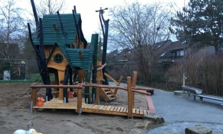 Neuer Spielplatz in Hellerhof