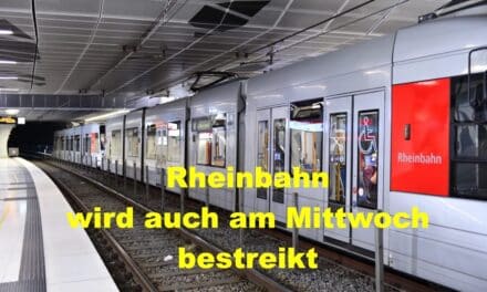 Auch Mittwoch wird die Rheinbahn bestreikt