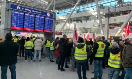 Flugausfälle am Flughafen Düsseldorf am 27. März