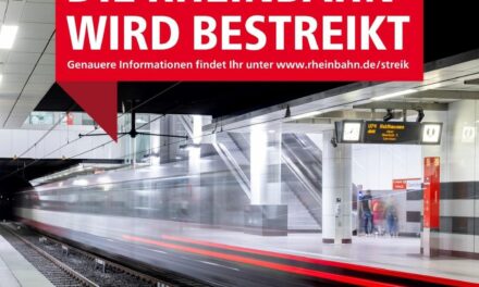 Rheinbahn wird am Freitag erneut bestreikt
