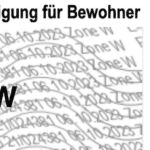 Neue Bewohnerparkgebiete in Oberkassel, Flingern und Oberbilk