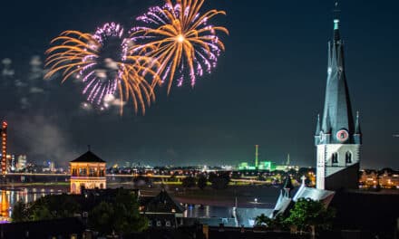 Hinweis zum Feuerwerk anlässlich des Düsseldorfer Schützen- und Heimatfestes 2023 der “Größten Kirmes am Rhein”