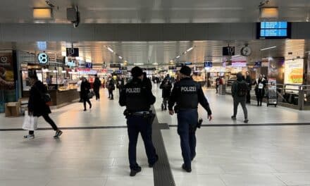 Bundespolizist in die Hand gebissen