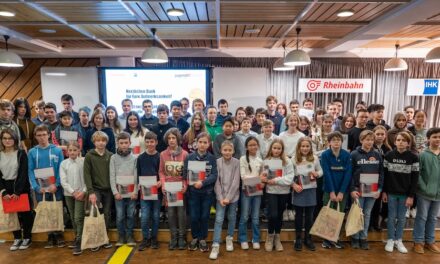 Regionalwettbewerb „Jugend forscht“ erneut zu Gast bei der Rheinbahn
