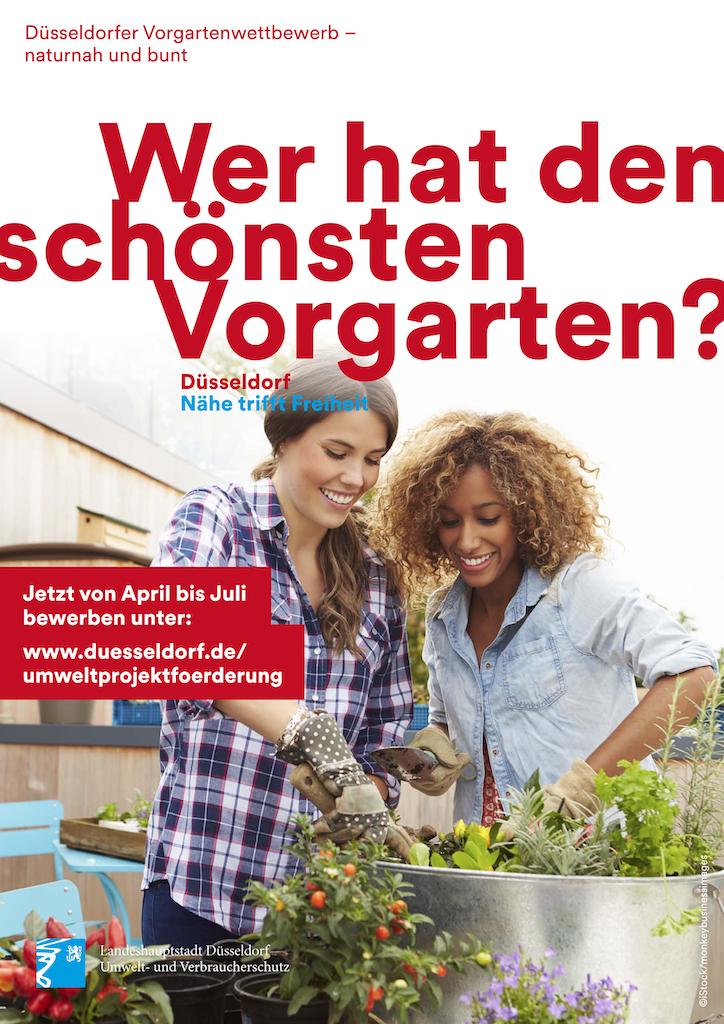 Broschüre zum Wettbewerb für vorbildliche, klimafreundliche Vorgärten,(c)Landeshauptstadt Düsseldorf