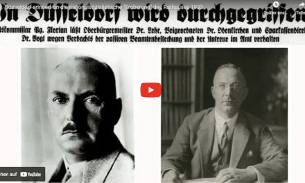 Düsseldorf erinnert an die nationalsozialistische “Eroberung” des Rathauses 1933