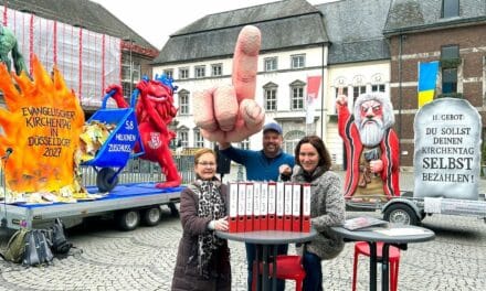 Das Bürgerbegehren „Keine 5,8 Millionen Euro für den Evangelischen Kirchentag 2027“ sammelte über 10.000 Unterschriften