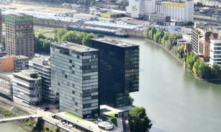 Größerer Polizeieinsatz im Medienhafen