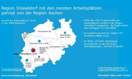 Düsseldorf — Zugpferd für ausländische Investitionen in Nordrhein-Westfalen