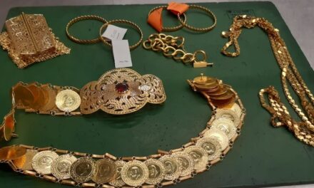 Frau schmuggelt Gold im Wert von fast 49.000 Euro