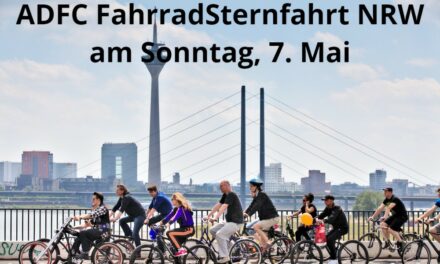 Sonntag, 7. Mai FahrradSternfahrt in Düsseldorf
