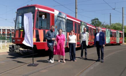 Künstlerische Jubiläumsbahnen feiern fünf Jahre Kunstkommission