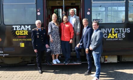 Rheinbahn und Invictus Games 2023 zeigen Gesicht