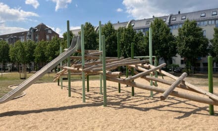 Neuer Spielplatz in Oberbilk