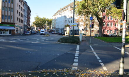 Eulerstraße bekommt auf 500 Meter neuen Radfahrstreifen