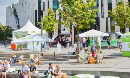 Stadtwerke Düsseldorf laden zur Trinkwasser-Lounge am Kö-Bogen ein