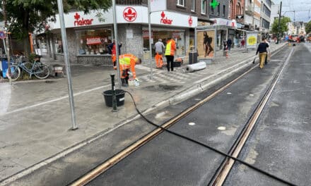 Bauarbeiten auf der Nordstraße früher fertig