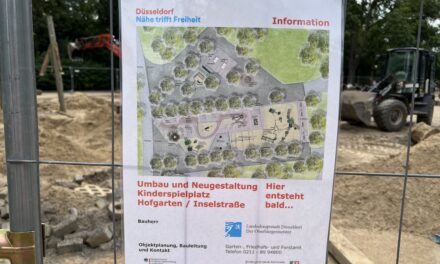 Stadt gestaltet Spielplatz im Hofgarten neu
