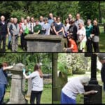 Patinnen und Paten pflegen historische Grabstätten auf dem Golzheimer Friedhof