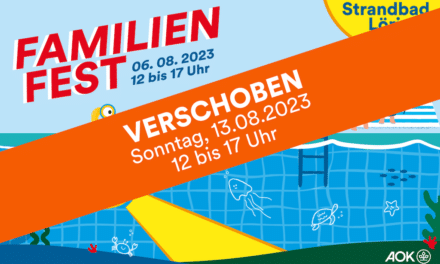 Großes Familienfest im Strandbad Lörick verschoben