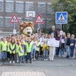 Rekordbeteiligung beim Zu-Fuß-zur-Schule-Tag