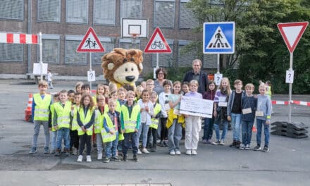 Rekordbeteiligung beim Zu-Fuß-zur-Schule-Tag