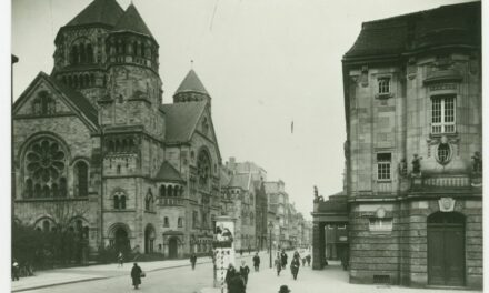 Gedenken an zerstörte Große Synagoge in Düsseldorf
