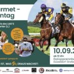 Der erste Gourmet-Renntag auf der Galopprennbahn Düsseldorf