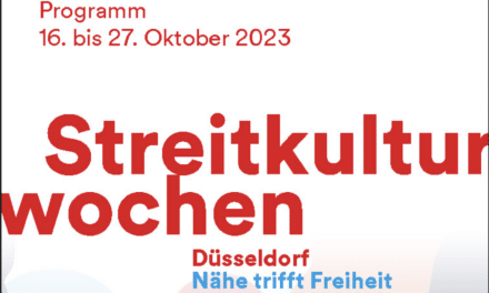 Erstmals “Streitkulturwochen” in Düsseldorf