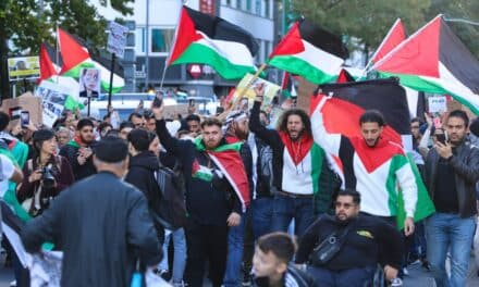 Palästinensische Solidaritätsdemo in Düsseldorf