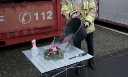 Erhöhte Brandgefahr in der Vorweihnachtszei