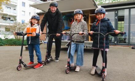 Ein Roller Mobil für Düsseldorfer Schulen
