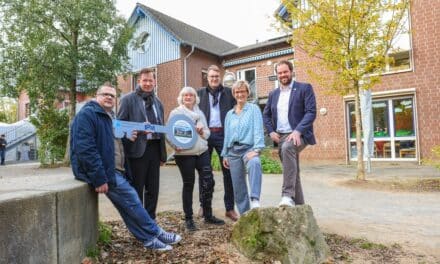 Einweihung des neuen Erweiterungsbaus der Kita Fuldaer Straße